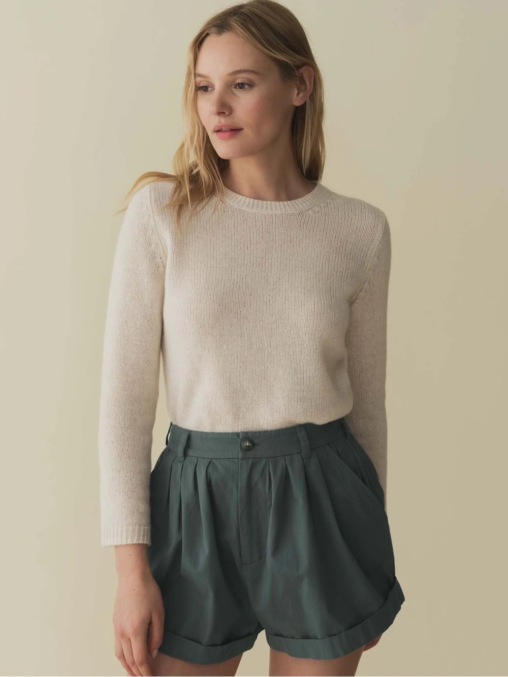 Doen Gidea Cashmere Sweater in Dogwood